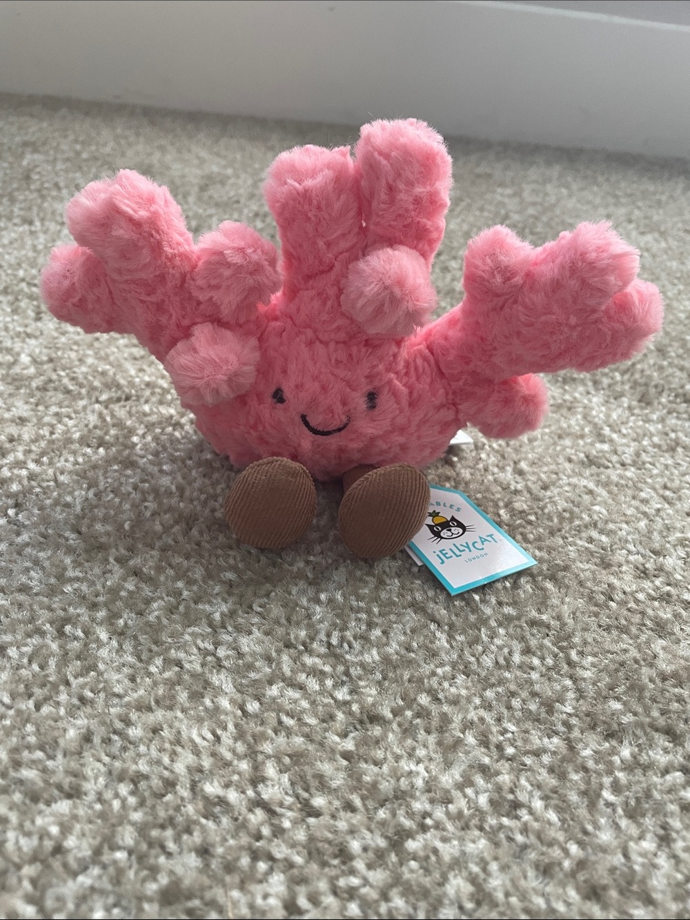 NWT Jellycat Amuseables Coral